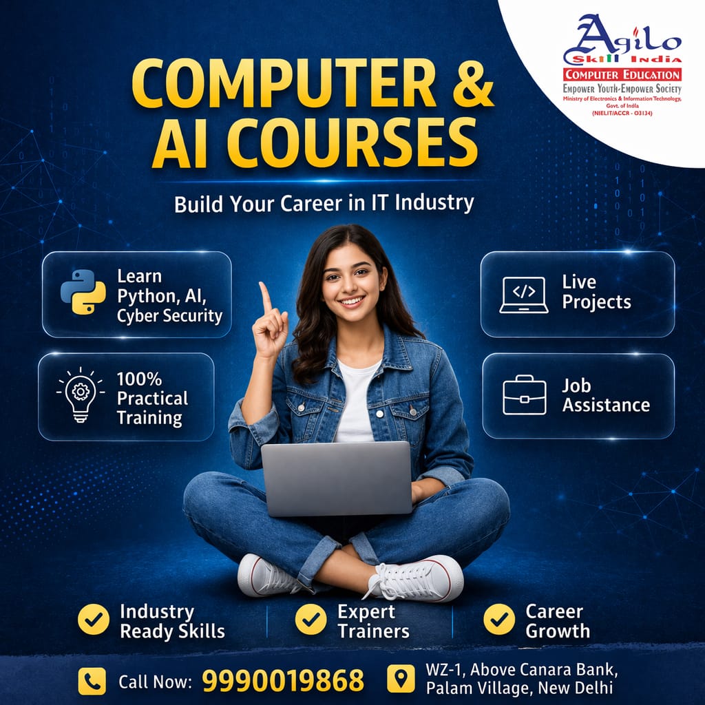 Best Computer and AI Training Institute in Delhi