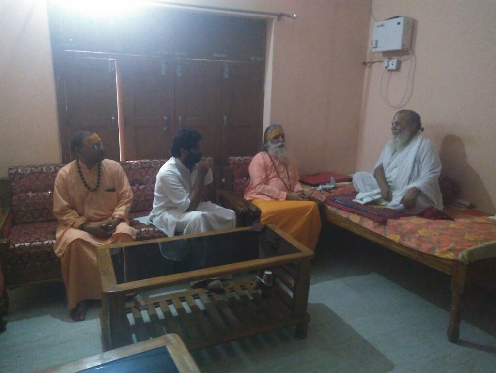 meeting for kamal nayan ji mahraj