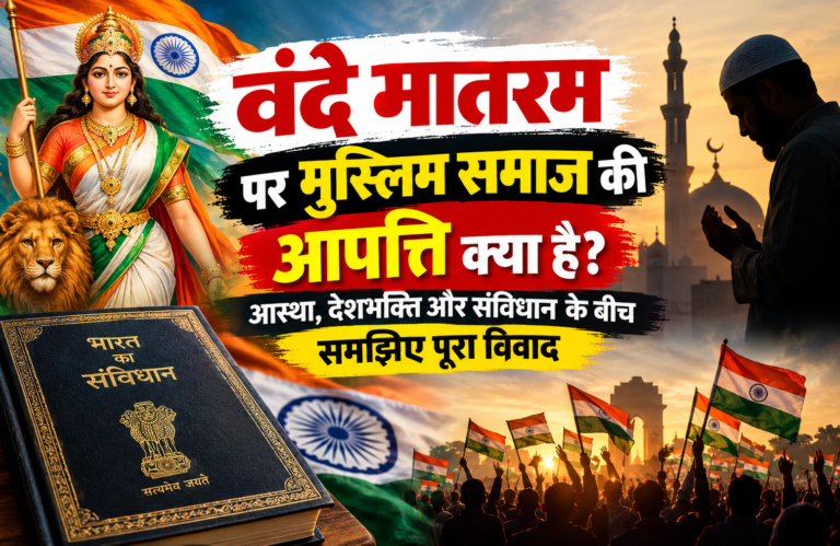 वंदे मातरम पर मुस्लिम समाज की आपत्ति क्या है?
