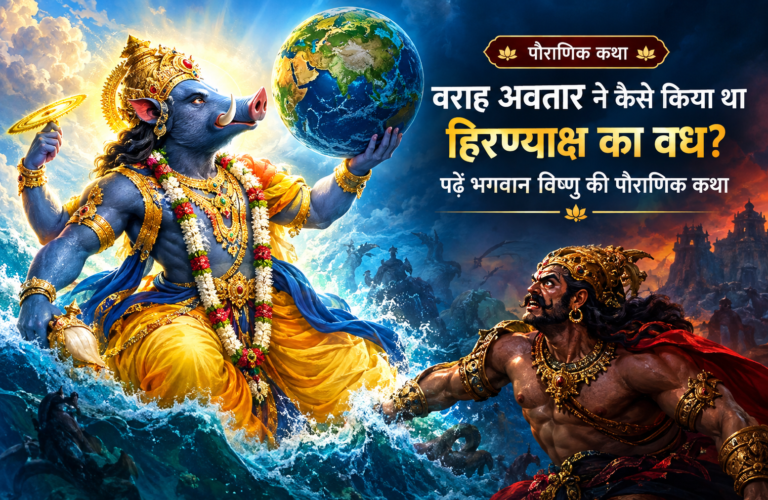 वराह अवतार ने कैसे किया था हिरण्याक्ष का वध?