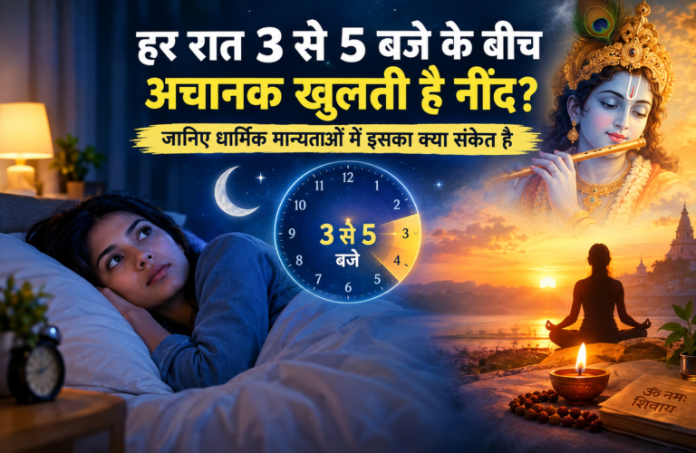 हर रात 3 से 5 बजे के बीच अचानक खुलती है नींद?