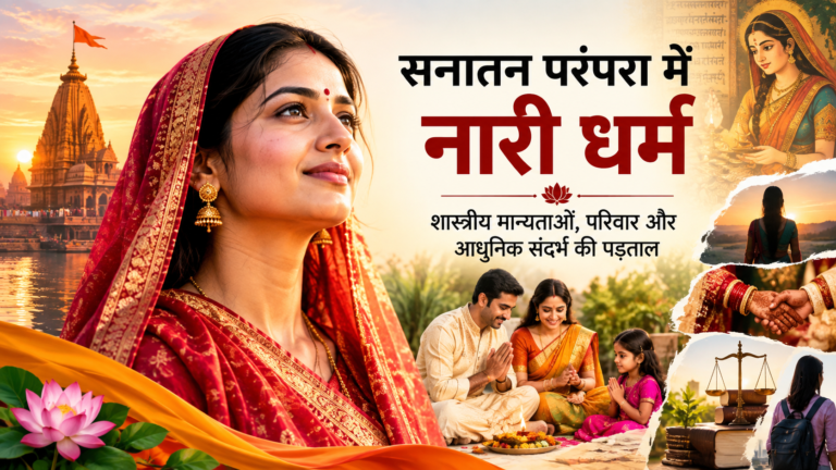 सनातन परंपरा में नारी धर्म