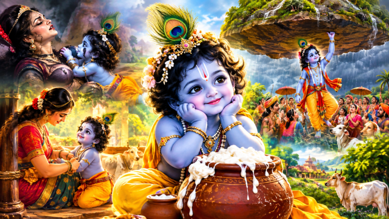 भगवान कृष्ण की बाल लीलाएं